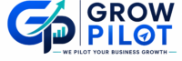 Grow Pilot Digital Marketing Agency Logo – Business Growth, SEO, Meta Ads & Website Solutions